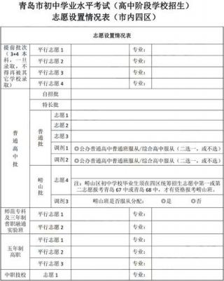 山东省中考志愿网（山东省中考报考志愿填报规则）