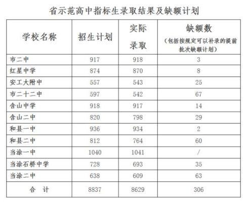 当涂中考补录志愿（安徽省马鞍山市当涂县中考录取志愿什么时候可以查到）