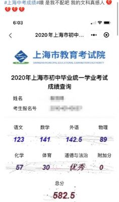 上虹中学中考升学率（上虹中学2020中考成绩）