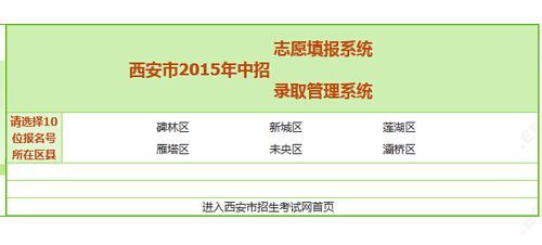陕西西安中考志愿（陕西西安中考志愿填报入口网站）