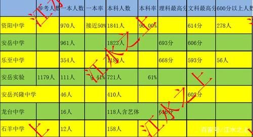 四川资阳高考升学率（四川资阳高考升学率怎么样）