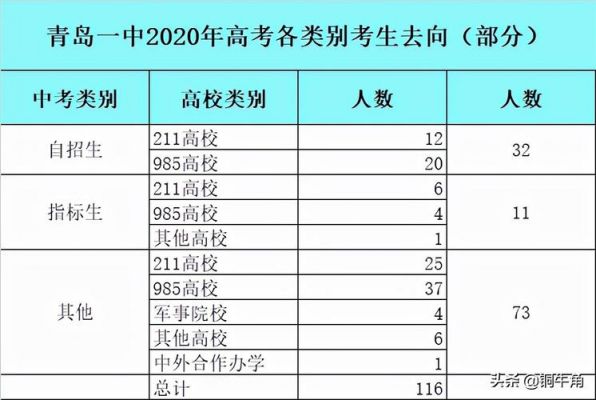 青岛1中艺术班升学率（青岛一中艺术班升学率）