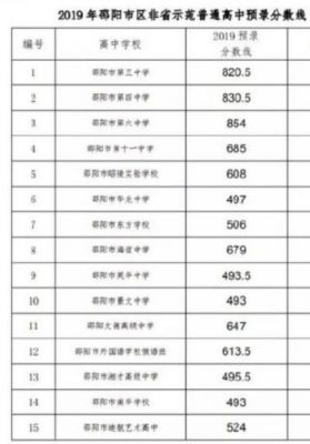 2020邵阳普高升学率（湖南省邵阳市普高多少分数录取）