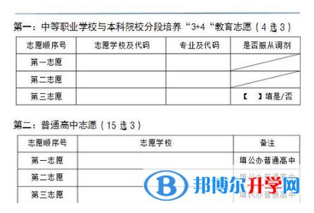 中考志愿填报系统云南（云南省中考志愿）