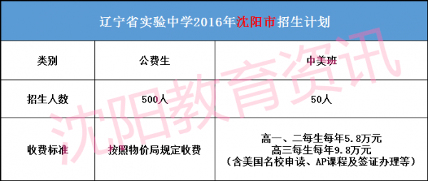 沈阳省实验中学升学率（沈阳省实验中学升学率怎么样）