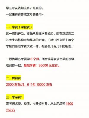 艺考生一年大概要花多少（艺考一年要花多少钱）