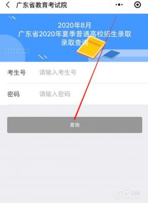 广东考生在哪查看录取（广东考生怎么看自己的录取状态）