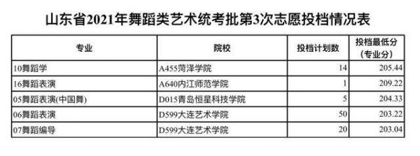 山东艺术类考生征集志愿（山东省艺术类志愿）